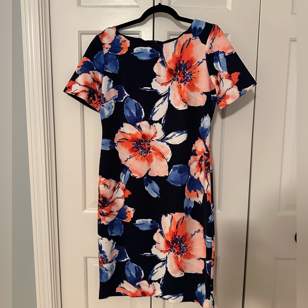 Bold Floral Dress